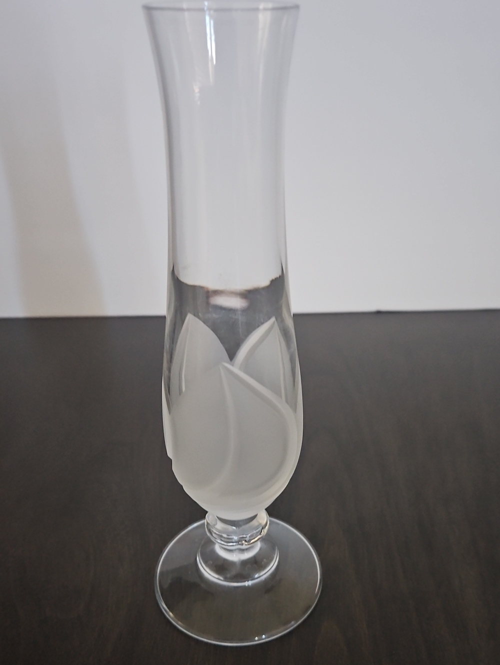 Florence By Cristal D'Arques Durand 8" Bud Vase